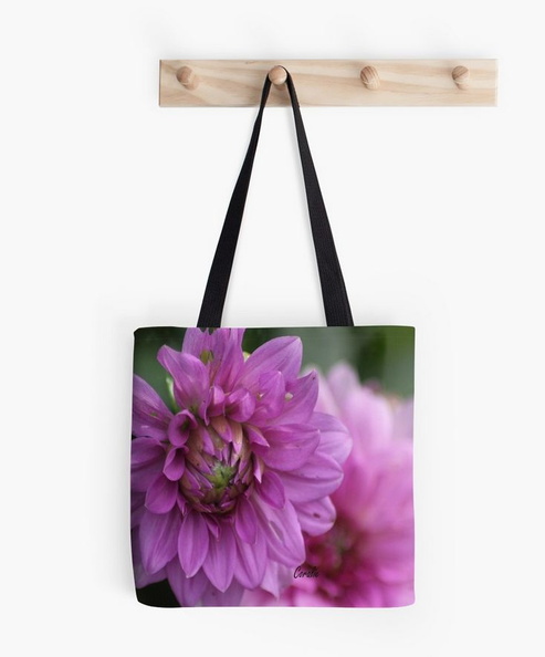 Soft Color of the Dahlia Flowers tote bag.jpg
