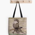 Wild Oregon Hawk tote bag