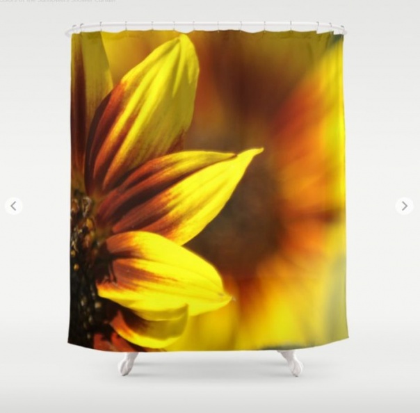 Colors of the Sunflowers Shower Curtain.jpg