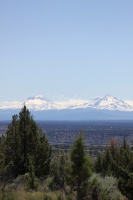 Sisters Mountains Seen in Jefferson County Oregon 980