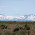 Sisters Mountains Seen in Jefferson County Oregon 1083