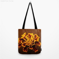 Marigold Flower Tote Bag 2