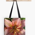 Lily Flower Bloom tote bag