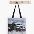 Vintage Dump Truck in the Snow  tote bag.jpg