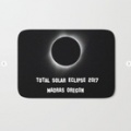 Total Solar Eclipse 2017 Bath Mat