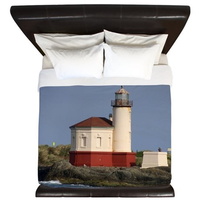 Oregon Coast Lighthouse King Duvet