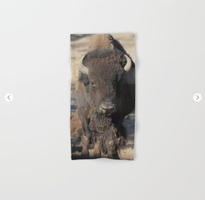 Bison Of The West Hand &amp; Bath Towel