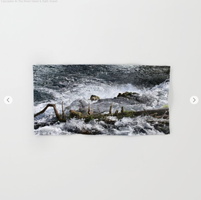 Cascades In The River Hand &amp; Bath Towel
