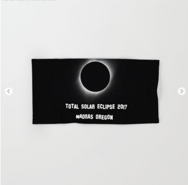 Total Solar Eclipse 2017 Hand & Bath Towel.jpg