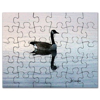 goose in the early morning light puzzle