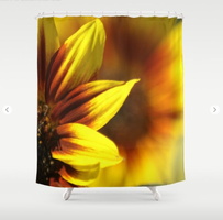 Colors of the Sunflowers Shower Curtain