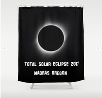 Total Solar Eclipse 2017 Shower Curtain