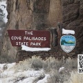 cove palisades state park sign 283