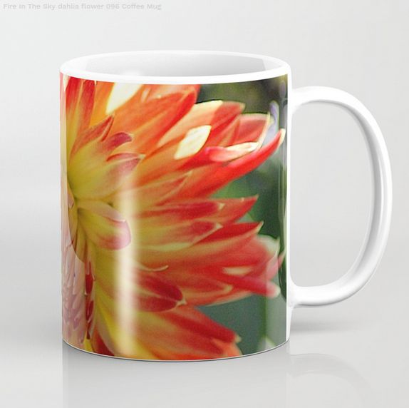 Fire In The Sky dahlia flower coffee mug.jpg