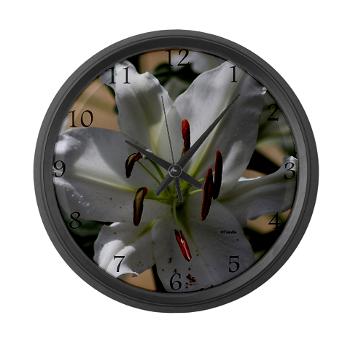 white_lily_flower_large_wall_clock.jpg